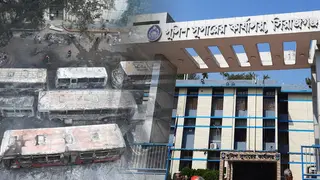 সারাদেশে বিভিন্ন সরকারি স্থাপনায় হামলা ও অগ্নিসংযোগ